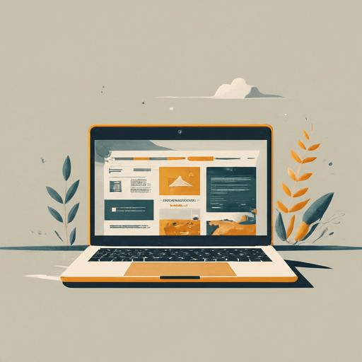 AI website illustration